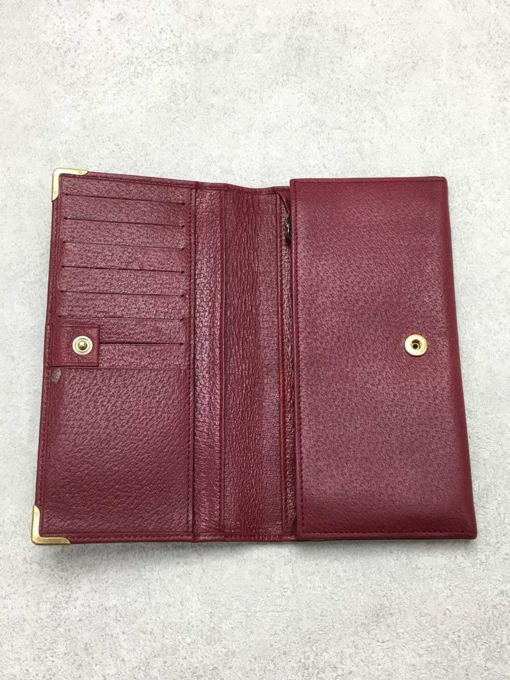 Used Gucci Long Wallet/--/Red/Plain/Ladies/120943… - image 4
