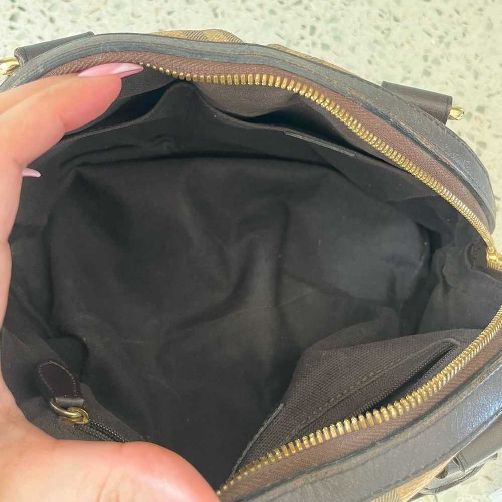 Burberry Haymarket Check Thornley Bowler Handbag … - image 8