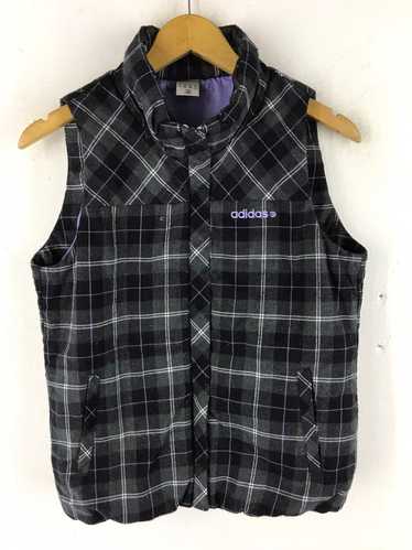 ADIDAS NEO LABEL STREETWEAR GREEN PLAID - image 1