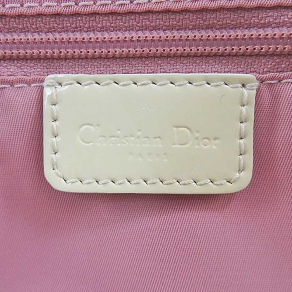 Auth CHRISTIAN DIOR Pink Trotter Canvas and Leath… - image 12