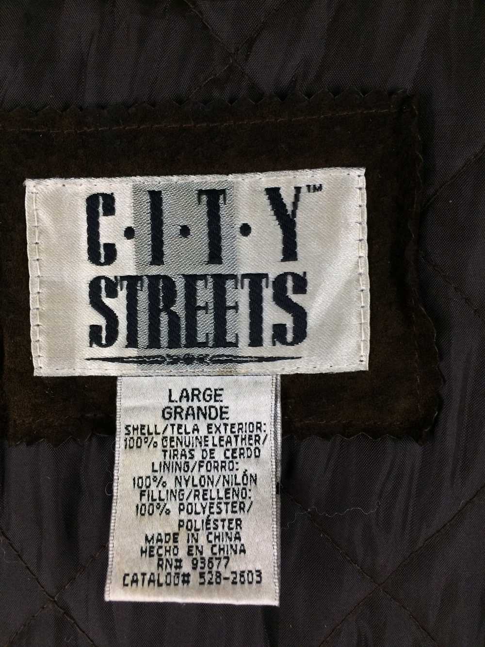 City Streets - c.i.t.y streets sueded leather jac… - image 7