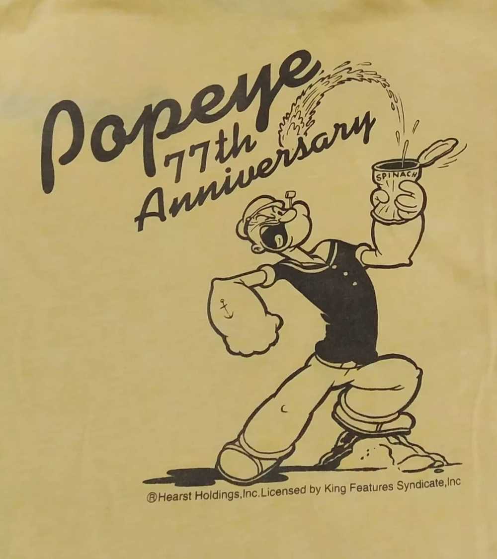 Comics - Popeye T-Shirt Cartoon Graphic Tee ringi… - image 3