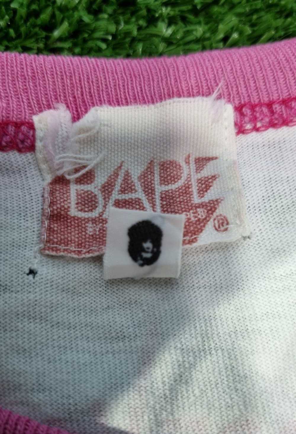 A BATHING APE® Bape X Kaws vintage pink colour ri… - image 6