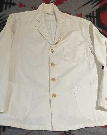 45rpm × Japanese Brand White Cotton Blazer