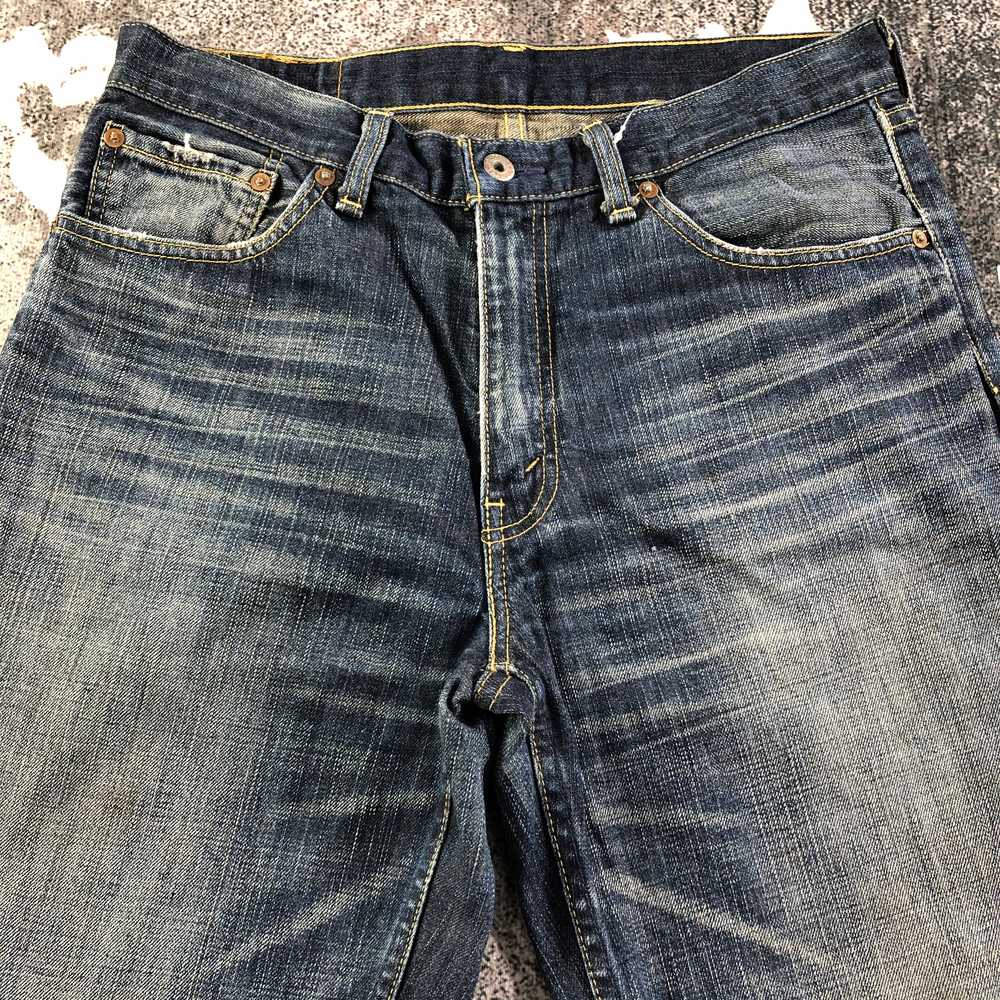 Vintage - Vintage Levis 513 Jeans Faded Blue Deni… - image 3