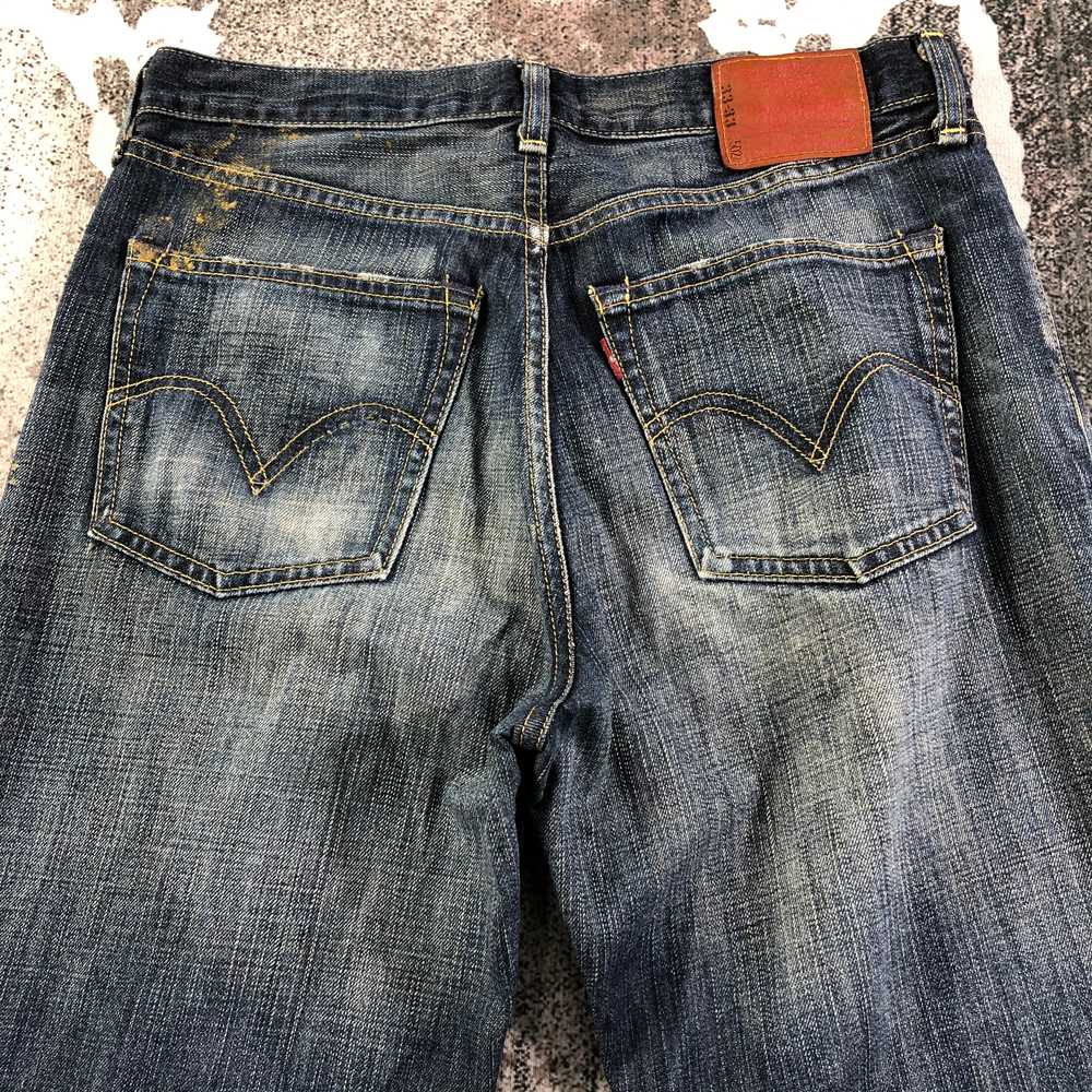 Vintage - Vintage Levis 513 Jeans Faded Blue Deni… - image 5