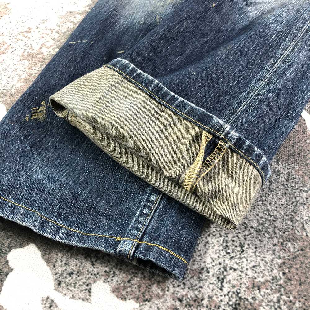 Vintage - Vintage Levis 513 Jeans Faded Blue Deni… - image 7