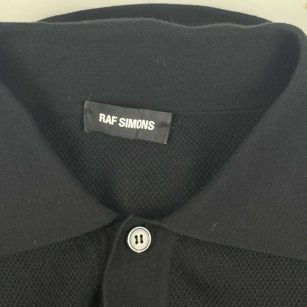 Raf Simons SS18 Oversized Joy Division Polo Knit - image 3