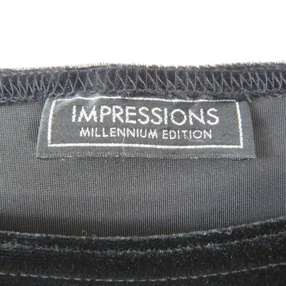 Impressions Millennium 1990s Vintage Black Velvet… - image 3