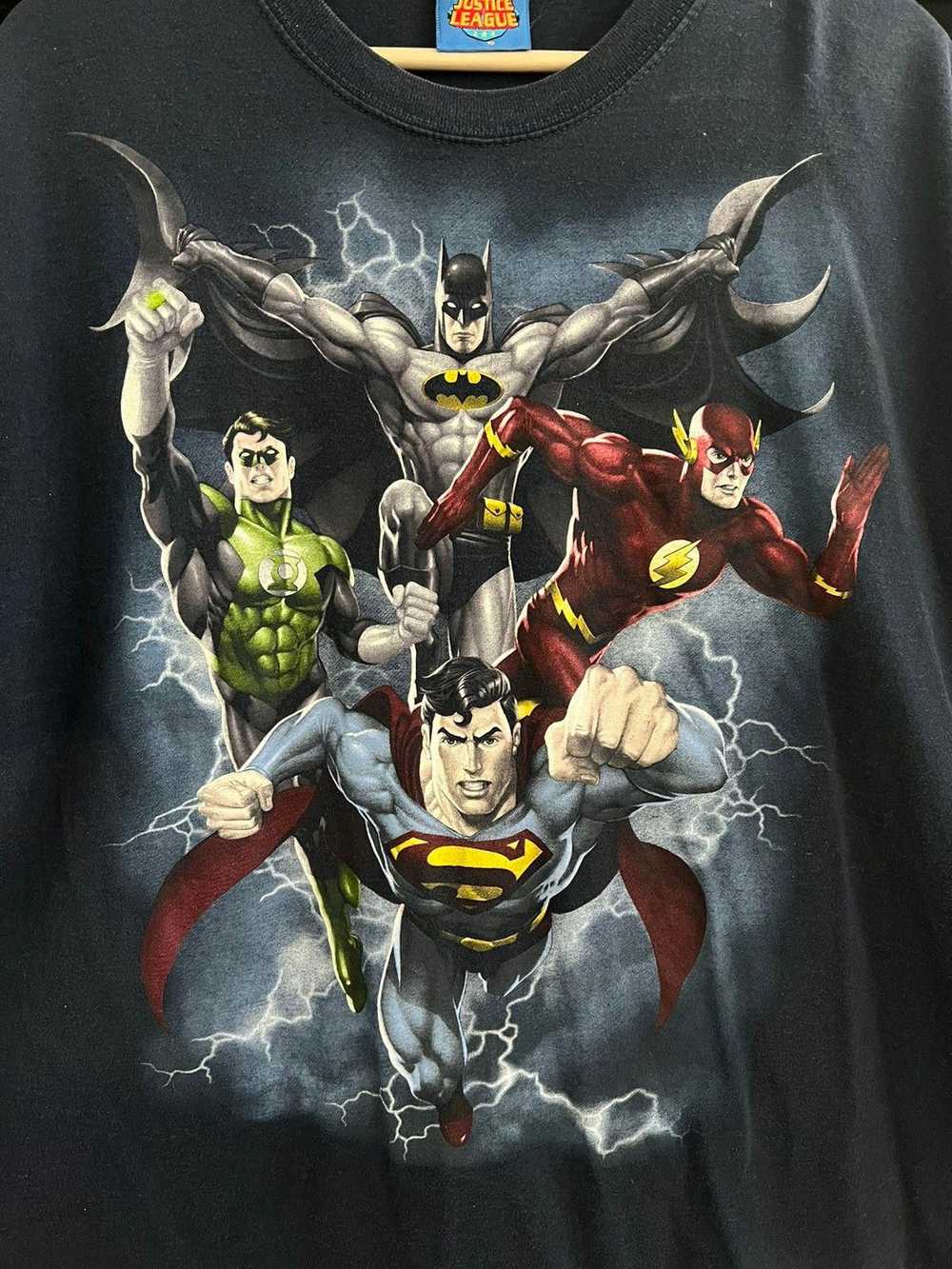 Designer y2k Justice League All Over Print T-Shir… - image 3
