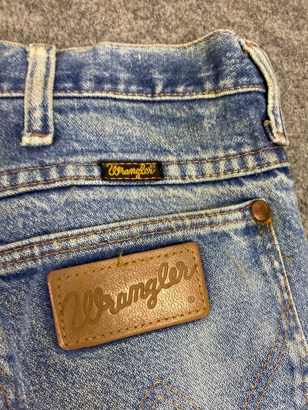 Vintage × Wrangler vintage wrangler denim slightl… - image 7