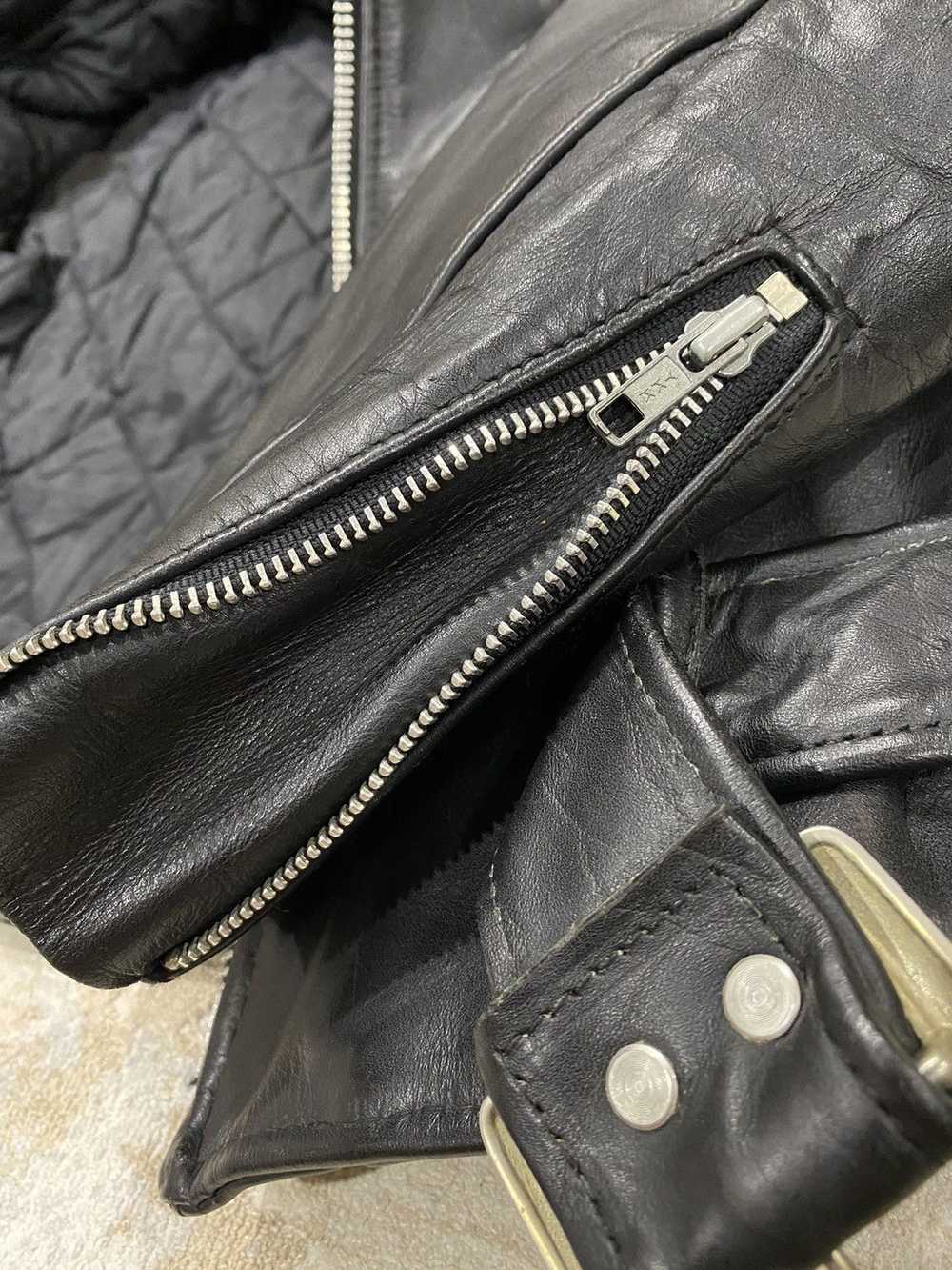 Leather Jacket × Schott × Vintage SCHOTT PERFECTO… - image 10