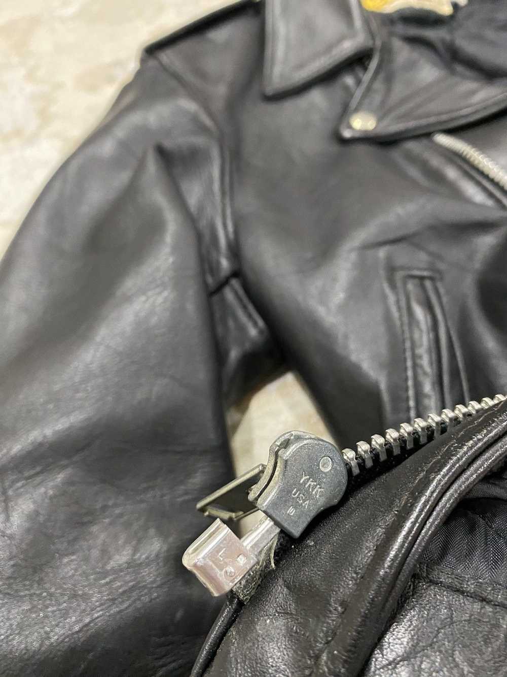 Leather Jacket × Schott × Vintage SCHOTT PERFECTO… - image 7