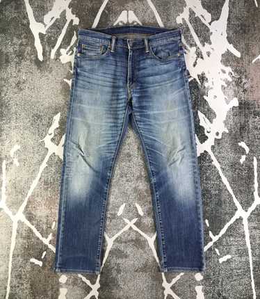 Vintage - Levis 513 Jeans Faded Blue Denim KJ2369 - image 1