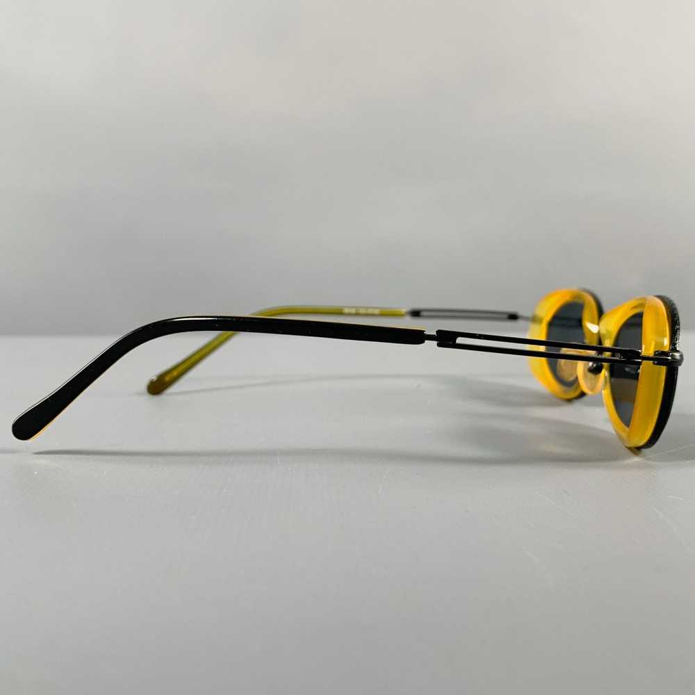 Melissa Black Yellow Acetate Readers Sunglasses - image 2
