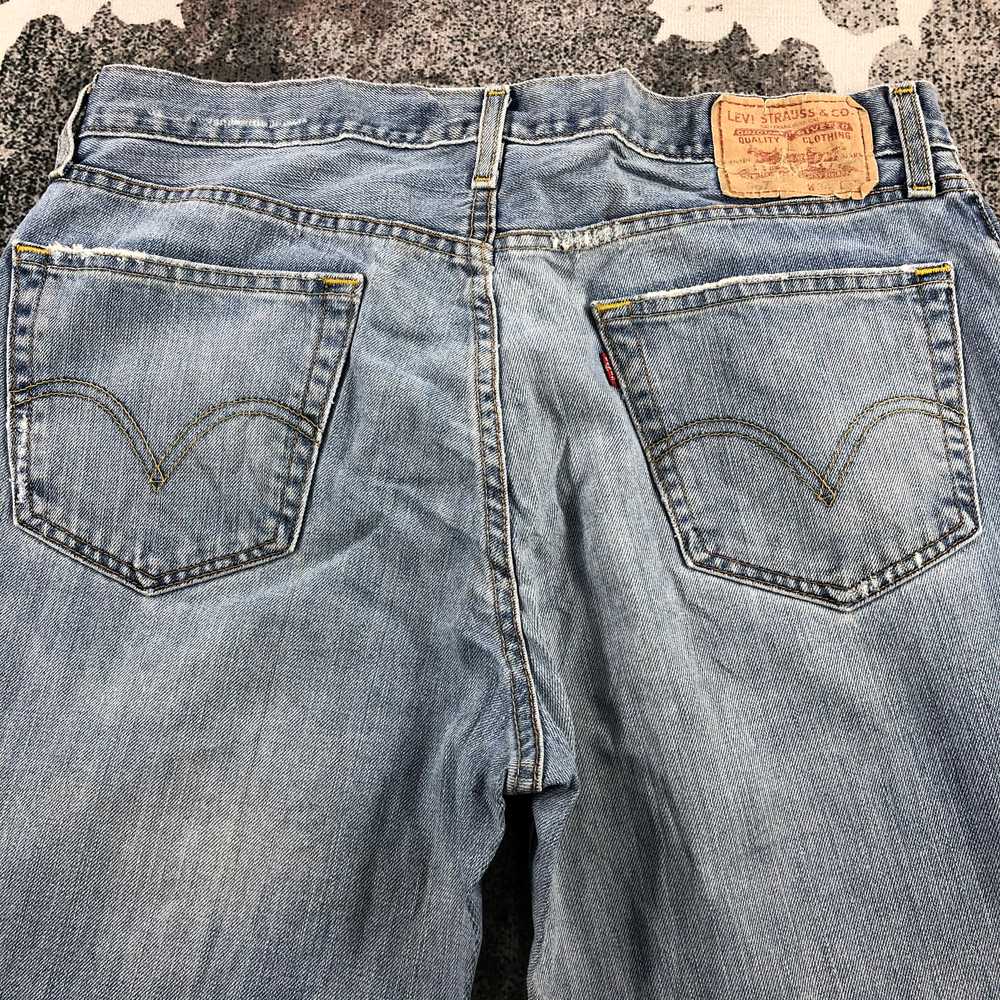 Vintage - Vintage Levis 567 Jeans Flare Denim KJ1… - image 5