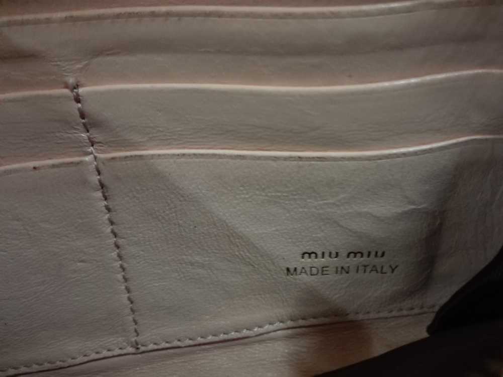 MIU MIU Made In ITALY 8 X 4 inch purse wallet - image 7