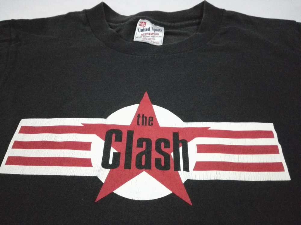 Vintage - Very Rare The Clash Tee Army Military L… - image 2