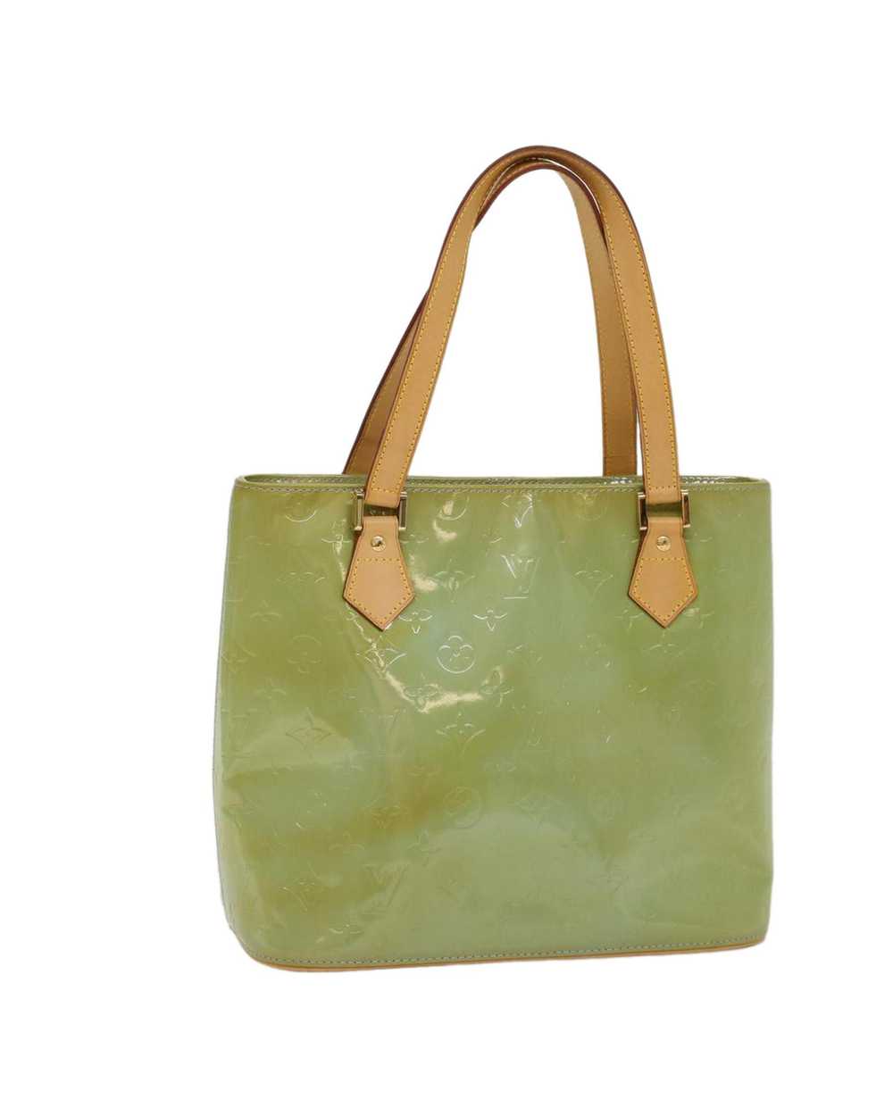 Louis Vuitton Green Patent Leather Handbag - image 1