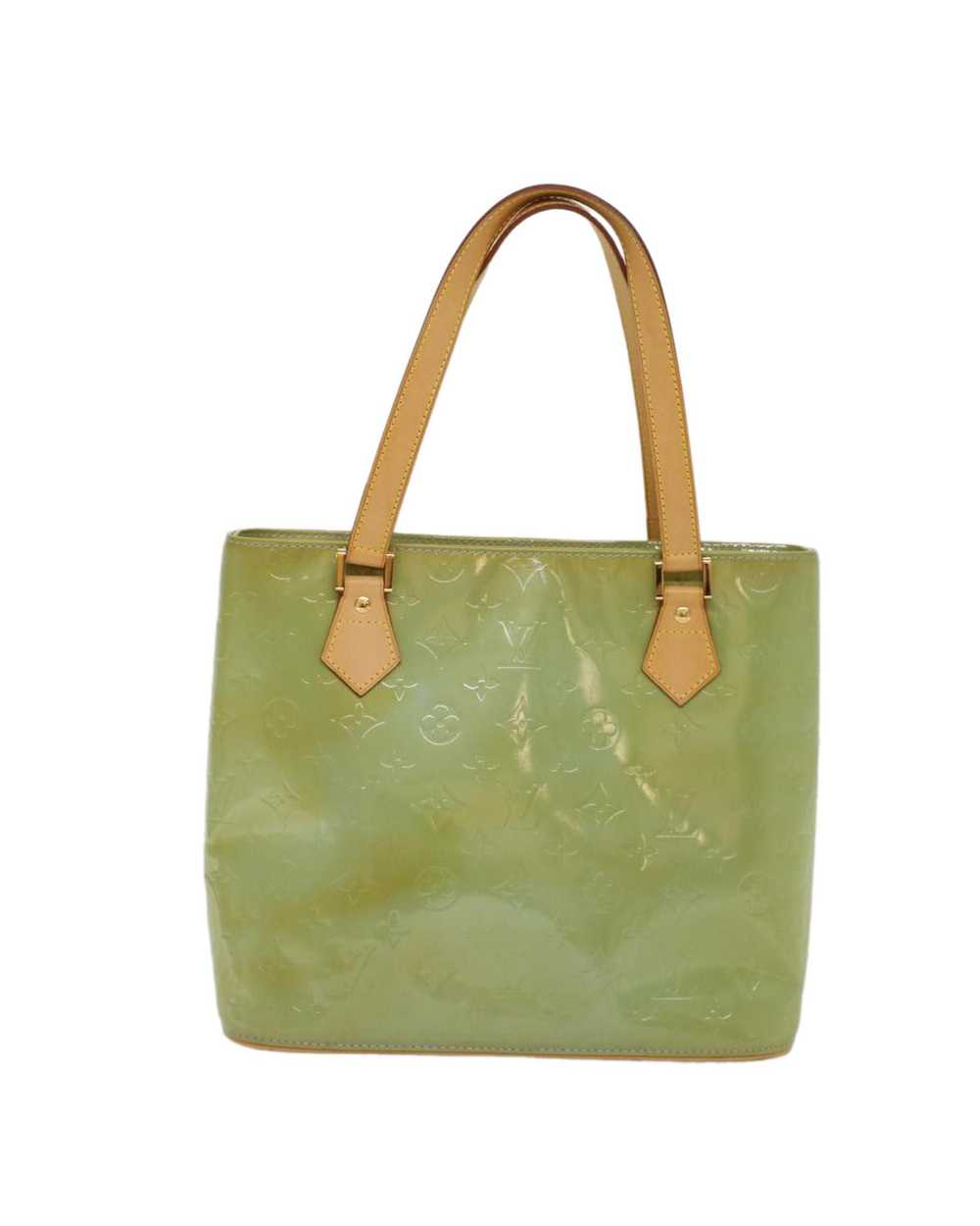 Louis Vuitton Green Patent Leather Handbag - image 2