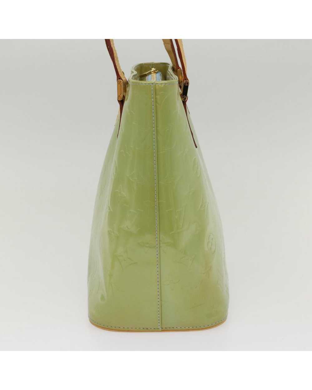 Louis Vuitton Green Patent Leather Handbag - image 4