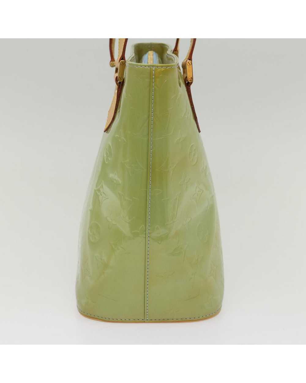 Louis Vuitton Green Patent Leather Handbag - image 5