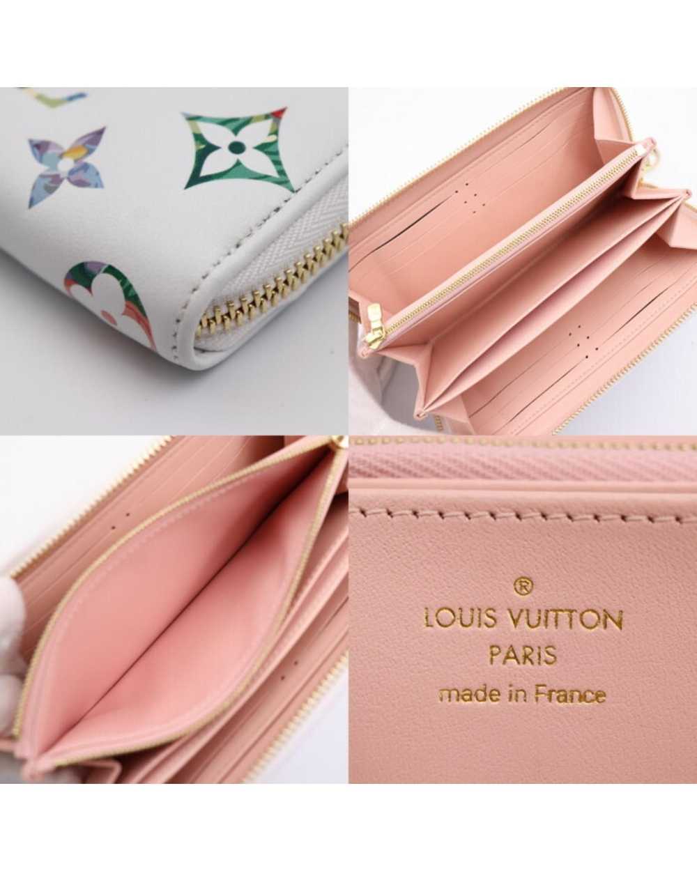 Louis Vuitton Luxury Multicolour Leather Wallet -… - image 9