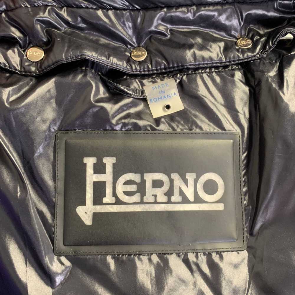 Herno Black Nylon Padded Hooded Jacket - image 5