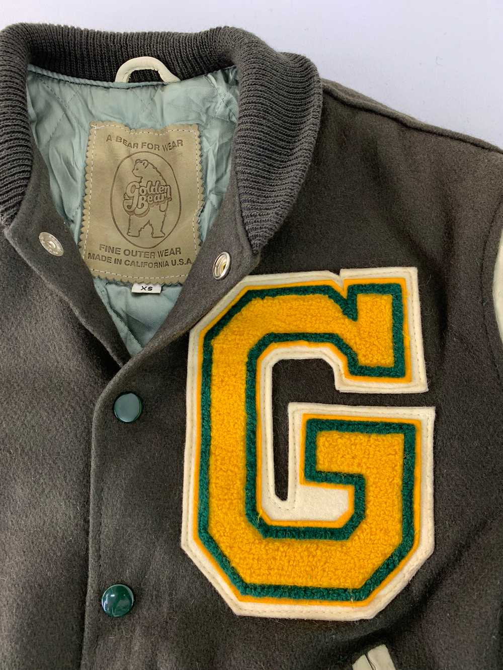 Vintage - 80s Rare Golden Bear G Fine Outerwear V… - image 3