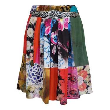 John Galliano Silk mini skirt - image 1