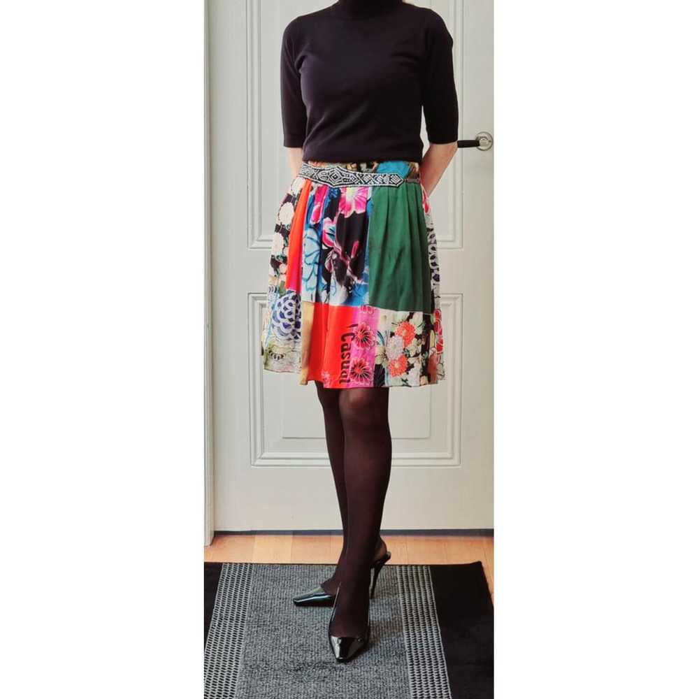 John Galliano Silk mini skirt - image 5
