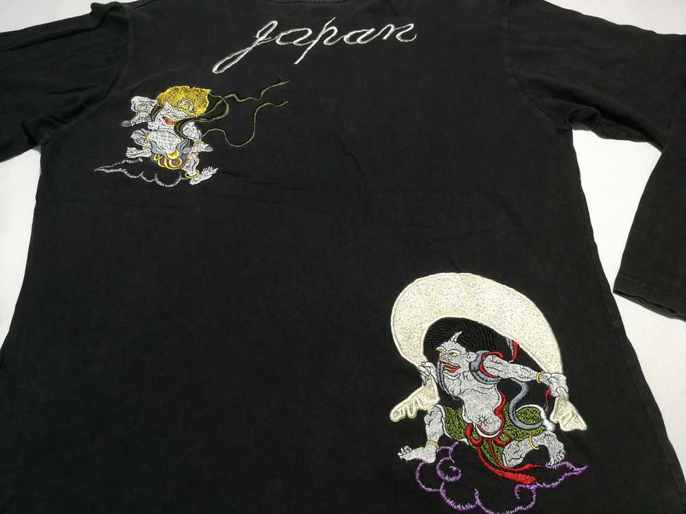 Hype - Attitude God Fighting Embroidery Sukajan K… - image 2