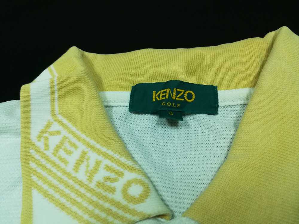 Vintage Kenzo Golf Polo Shirt - image 3