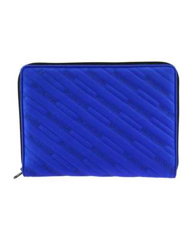 Balenciaga Blue Canvas Clutch Bag - image 1