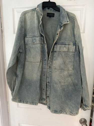 Vintage Denim long worn jacket