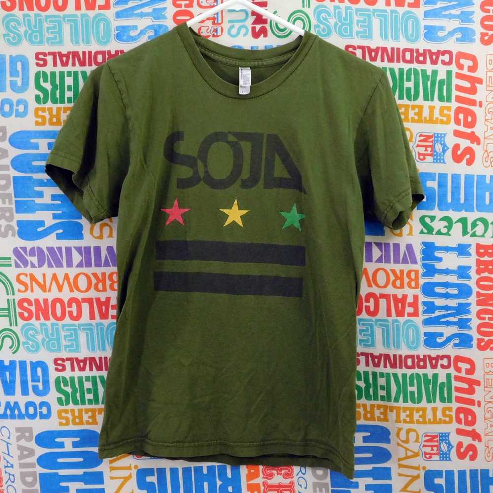 American Apparel SOJA Reggae Band T Shirt Size S … - image 1
