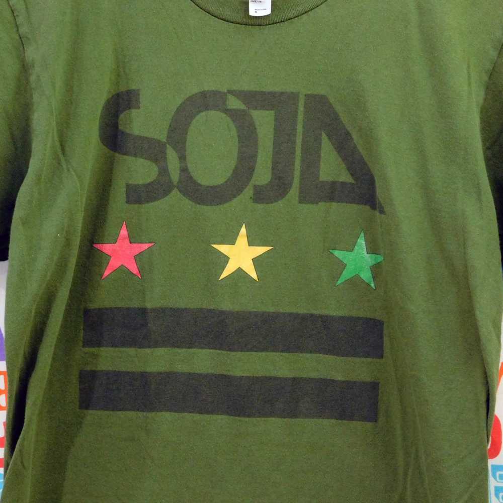 American Apparel SOJA Reggae Band T Shirt Size S … - image 3