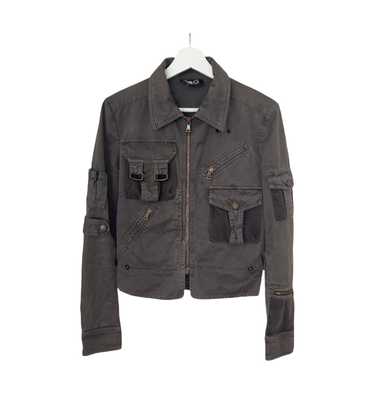 00s archive DOLCE&GABBANA パラシュートジャケット 48 USED】DOLCE & GABBANA 2003SS PARACHUTE JACKET |