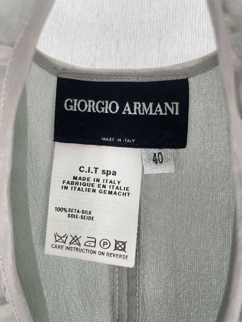 Giorgio Armani Giorgio Armani sleeveless silk top - image 4