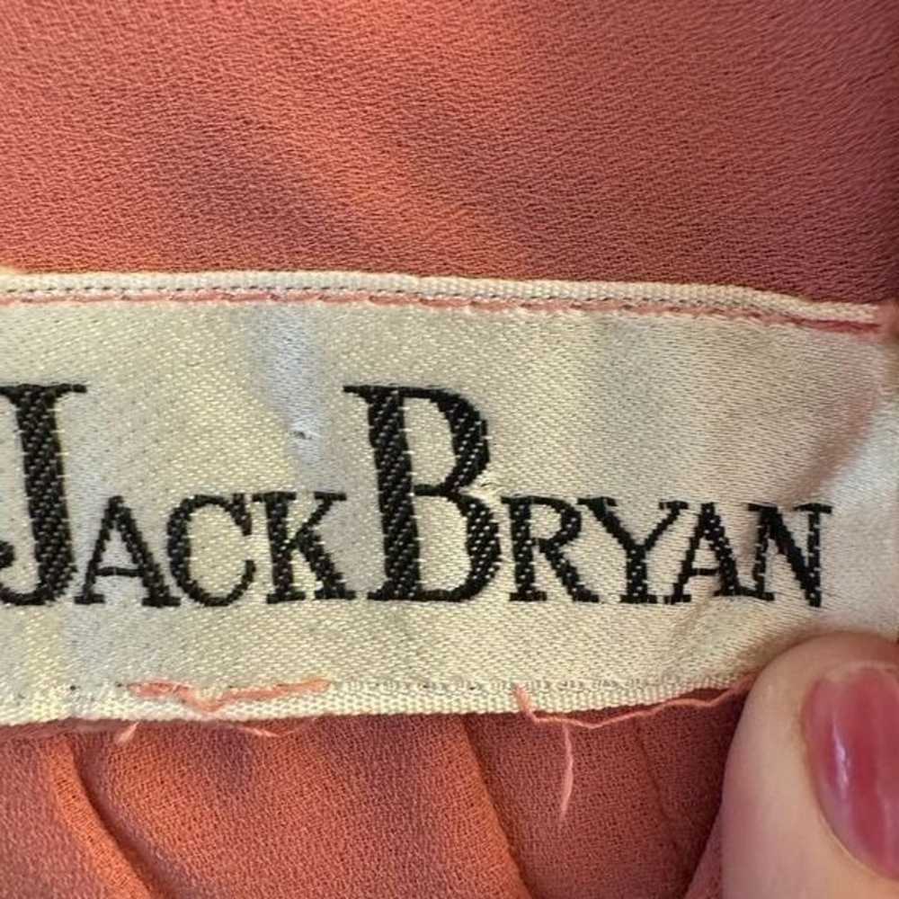 Vintage Salmon Jack Bryan Dress with Belt - image 2