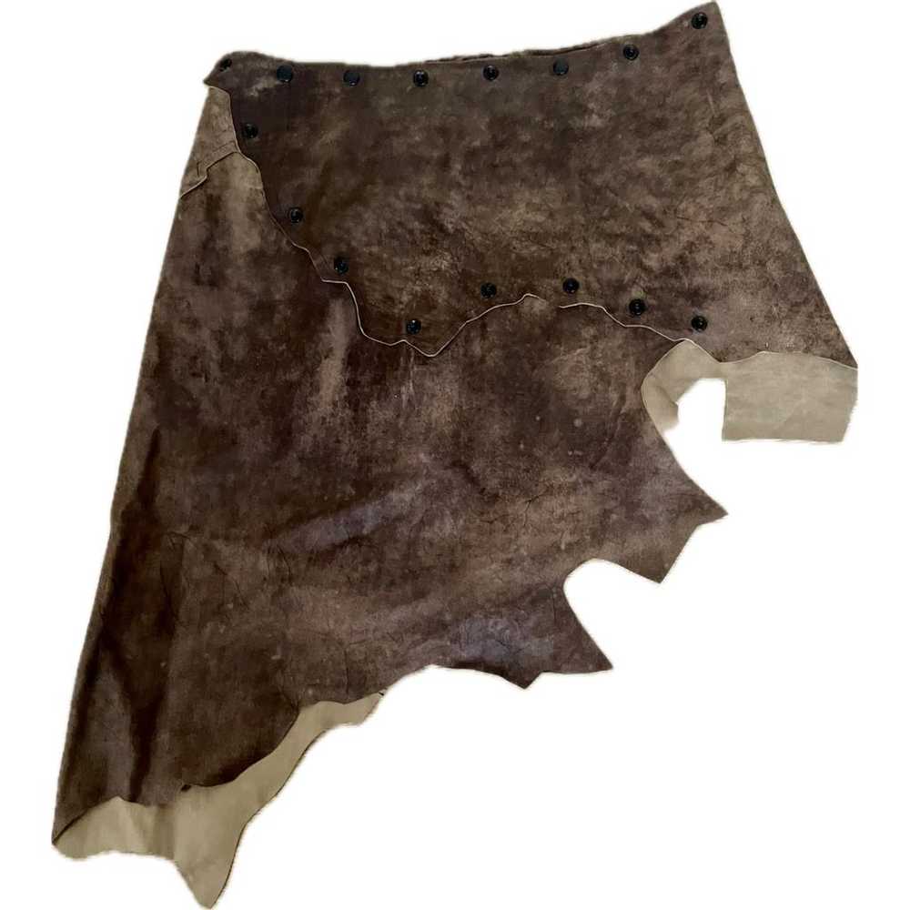 Plein Sud Leather mini skirt - image 6