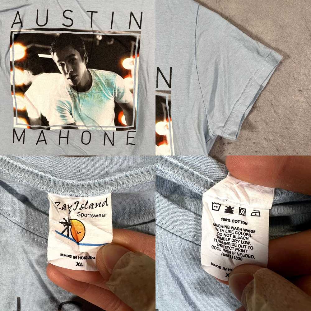 Vintage A1 Austin Mahone Music Singer T-Shirt You… - image 4