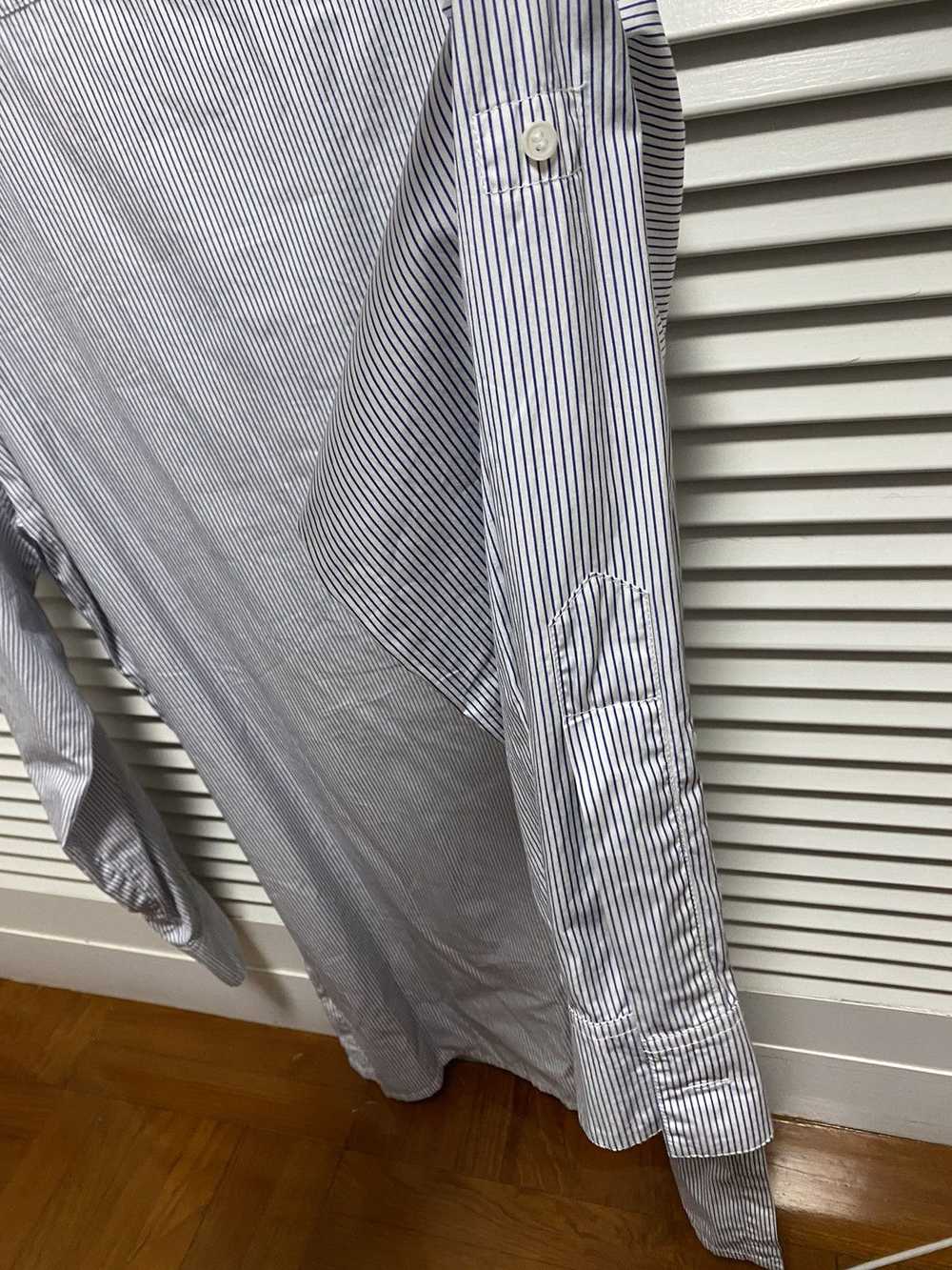 Hed Mayner Striped oversized shirt - image 4