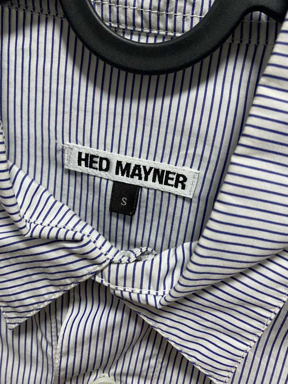 Hed Mayner Striped oversized shirt - image 5