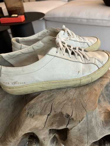 Common Projects White Leather Low Tops