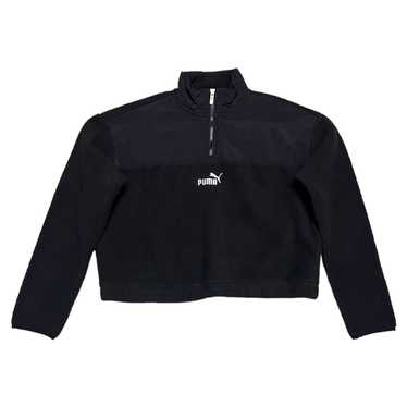 Puma PUMA Crop Top FLEECE Designer Streetwear Spo… - image 1