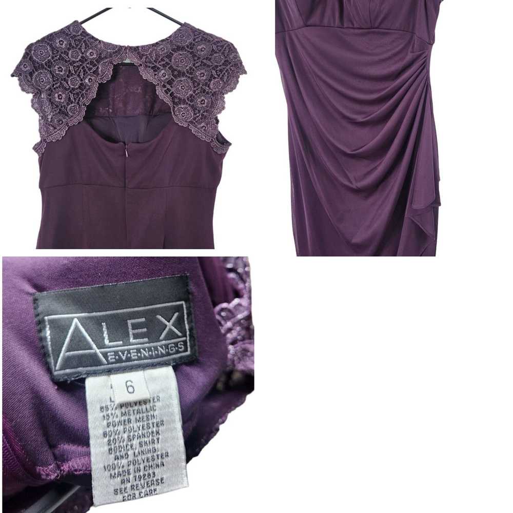 Alex Evenings Alex Evenings Womens Sz 6 Sleeveles… - image 4