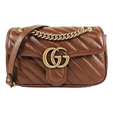 Gucci Gg Marmont Flap leather handbag