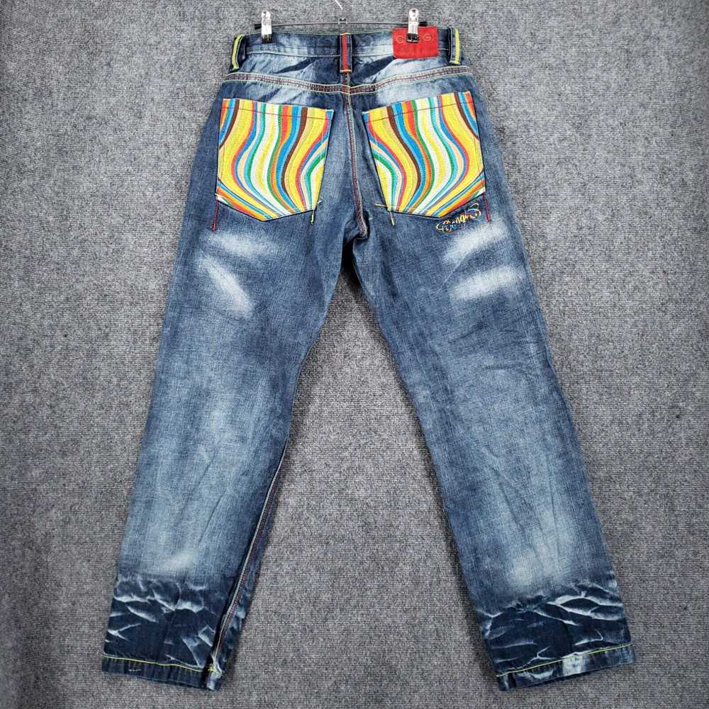 Coogi VINTAGE Coogi Jeans Mens 32x34 Blue Straigh… - image 2