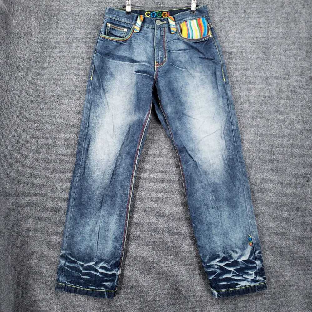 Coogi VINTAGE Coogi Jeans Mens 32x34 Blue Straigh… - image 3